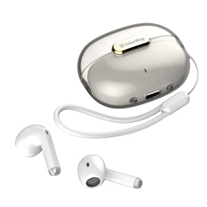 Casti Half-In-Ear, Bluetooth 5.3, Microfon, Control Tactil - ColorWay Slim TWS-2 (CW-TWS2WT) - White - Img 2