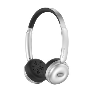 Casti On-ear, Bluetooth 5.4, 400mAh, Type-C - Havit (H616BT) - Silver / Black - Img 4