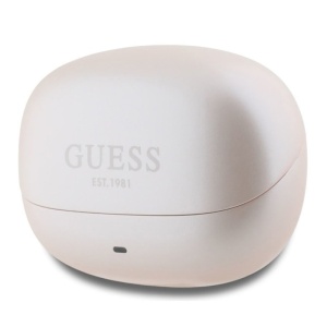 Casti True Wireless Stereo, Bluetooth - Guess Capsule Printed Logo (GUTWST88MCTGP) - Pink - Img 3