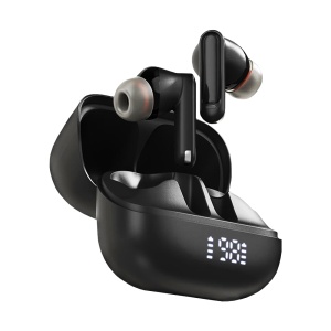Casti Wireless, Type-C, Bluetooth 5.4, IPX4, Call Noice Reduction - Acefast (W1) - Black - Img 4
