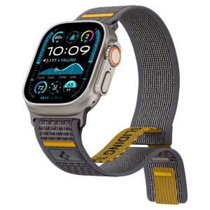 Curea pentru Apple Watch 6 / 7 / 8 / 9 / 10 / SE / SE 2 / Ultra / Ultra 2 (44/45/46/49mm) - Spigen Athlex Air - Active Gray - Img 2