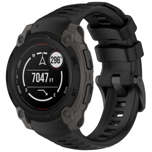 Curea pentru Garmin Instinct E 40mm - Techsuit Watchband 22mm (W076) - Black