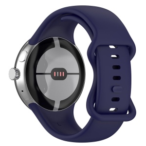 Curea pentru Google Pixel Watch / Watch 2 / Watch 3 41mm - Techsuit Watchband (W031) - Navy Blue - Img 1