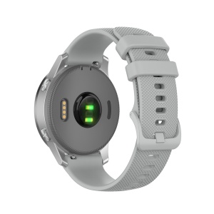 Curea pentru Huawei Watch GT 4 (41mm)/W1/Honor Watch S1/Garmin Venu 2S/Vivoactive 4S - Techsuit Watchband 18mm (W006) - Gray - Img 1