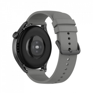 Curea pentru Samsung Galaxy Watch 4/5/Active 2, Huawei Watch GT 3 (42mm)/GT 3 Pro (43mm) - Techsuit Watchband 20mm (W001) - Gray - Img 2