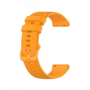 Curea pentru Samsung Galaxy Watch (46mm) / Gear S3, Huawei Watch GT / GT 2 / GT 2e / GT 2 Pro / GT 3 (46 mm) - Techsuit Watchband 22mm (W006) - Orange