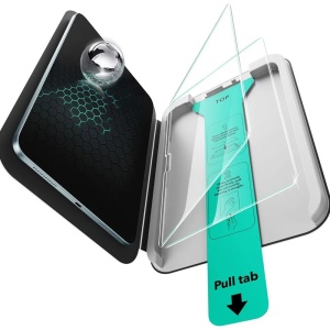 Folie pentru iPad Air 13 (2024) / Air 13 (2025) (set 2) - ESR Tempered Glass Screen Protector UltraFit Tray (2x pack) - Clear - Img 2