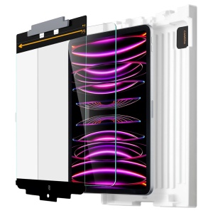 Folie pentru iPad Pro 12.9 (2018 / 2020 / 2021 / 2022) (set 2) - ESR Armorite Screen Protector - Clear - Img 3