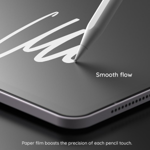 Folie pentru iPad Pro 13 (2024) - Ringke Paper Touch Film Soft - Matte Clear - Img 6