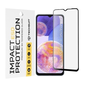 Folie pentru Samsung Galaxy A23 4G / A23 5G / M23 / F23 / M33 / A13 4G / M13 / F13 - Techsuit ESD Glass - Black