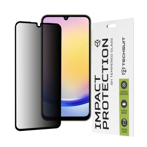 Folie pentru Samsung Galaxy A25 5G - Techsuit 111D Privacy FullÂ Glue - Black - Img 1