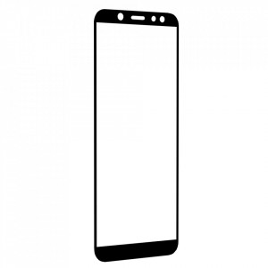 Folie pentru Samsung Galaxy A6 Plus 2018 - Techsuit 111D Full Cover / Full Glue Glass - Black - Img 4