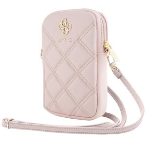 Gentuta Dama cu Fermoar pentru Telefon - Guess (GUWBZPSQSSGP) - Pink