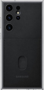 Husa Frame Cover pentru Galaxy S23 Ultra, EF-MS918CBEGWW, Black - Img 1