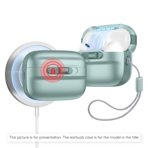 Husa pentru Apple AirPods 4 - ESR Pulse Magnetic HaloLock - Green