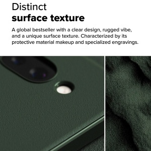 Husa pentru Google Pixel 9a - Ringke Onyx - Dark Green - Img 3