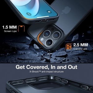 Husa pentru Google Pixel 9a - Torras Guardian Series - Black - Img 4