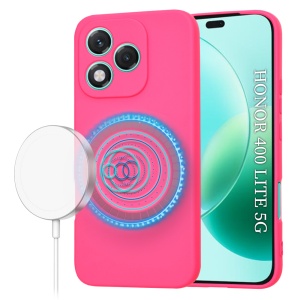 Husa pentru Honor 400 Lite - Techsuit SoftFlex MagSafe - Hot Pink