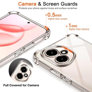 Husa pentru Honor 400 Pro - Techsuit Shockproof Clear Silicone - Clear - Img 3