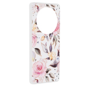 Husa pentru Honor Magic6 Lite - Techsuit Marble Series - Chloe White - Img 1