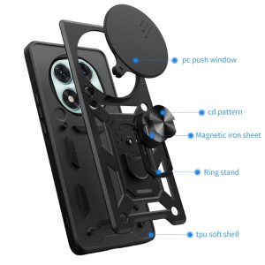 Husa pentru Honor Magic7 Pro - Techsuit CamShield Series - Blue - Img 4