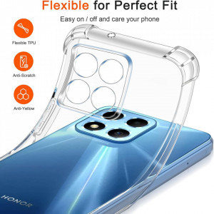 Husa pentru Honor X6 / X8 5G / 70 Lite - Techsuit Shockproof Clear Silicone - Clear - Img 5