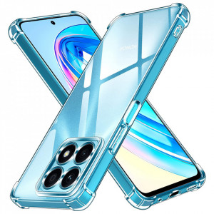 Husa pentru Honor X8a - Techsuit Shockproof Clear Silicone - Clear - Img 1