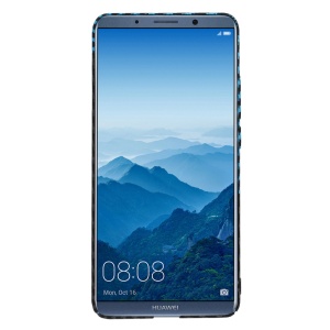 Husa pentru Huawei Mate 10 Pro - Techsuit Carbonite FiberShell - Blue Pulse - Img 2
