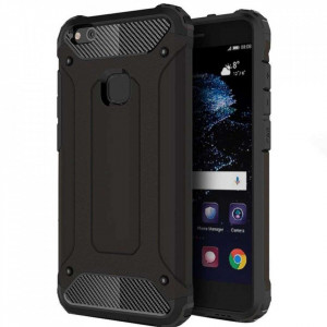 Husa pentru Huawei P10 Lite - Techsuit Hybrid Armor - Black - Img 1