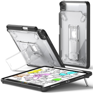 Husa pentru iPad Pro 11 (2024) - Ringke Fusion Sketch Stand - Black - Img 1