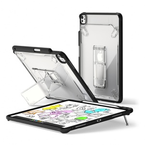 Husa pentru iPad Pro 13 (2024) - Ringke Fusion Sketch Stand - Smoke Black - Img 1