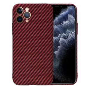 Husa pentru iPhone 11 Pro - Techsuit Carbonite FiberShell - Red