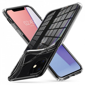 Husa pentru iPhone 11 - Spigen Liquid Crystal - Clear - Img 6