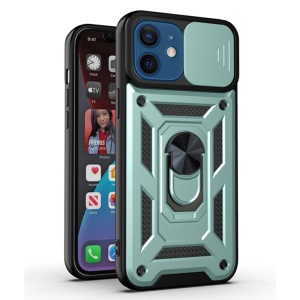 Husa pentru iPhone 12 / iPhone 12 Pro - Techsuit CamShield Series - Green - Img 1