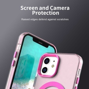Husa pentru iPhone 12 / iPhone 12 Pro - Techsuit CandyCase MagSafe - Pink - Img 5