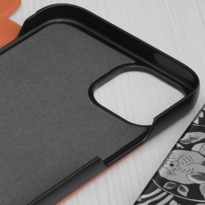 Husa pentru iPhone 15 Plus - Techsuit eFold Series - Orange - Img 3
