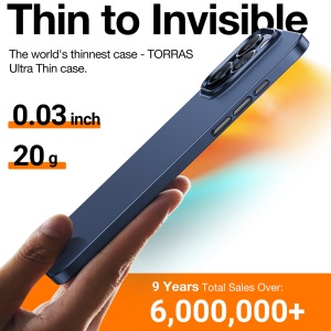 Husa pentru iPhone 15 Pro - Torras OriginFit-Mag Series - Navy Blue - Img 6