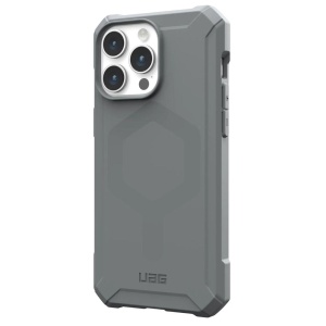 Husa pentru iPhone 15 Pro - UAG Essential Armor MagSafe - Silver - Img 5