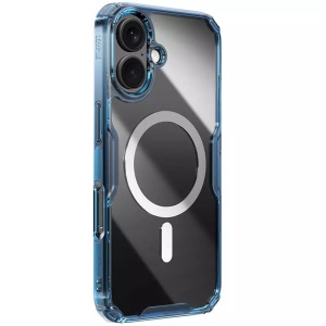Husa pentru iPhone 16 - Nillkin Nature TPU Pro MagSafe Case - Blue - Img 4