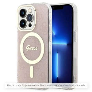 Husa pentru iPhone 16 Pro - Guess IML Glitter Gradient MagSafe (GUHMP16LHGRCELW) - Brown - Img 2