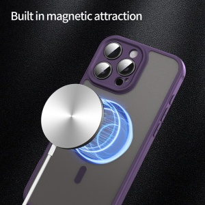 Husa pentru iPhone 16 Pro Max - Techsuit HaloFrost II MagSafe - Purple - Img 6