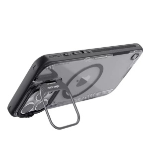 Husa pentru iPhone 16 Pro - Nillkin Iceblade Prop Magnetic (with Camera Cutout) - Black - Img 2