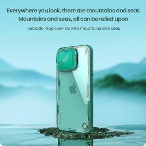 Husa pentru iPhone 16 Pro - Nillkin Iceblade Prop (without Camera Cutout) - Black - Img 7