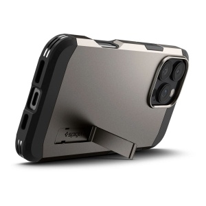 Husa pentru iPhone 16 Pro - Spigen Tough Armor MagSafe - Gunmetal - Img 4