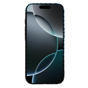 Husa pentru iPhone 16 Pro - Techsuit Carbonite FiberShell - Blue Pulse - Img 2