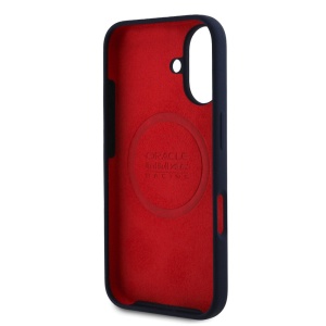 Husa pentru iPhone 16 - Red Bull Racing Silicone Red Ring MagSafe (RBHMP16S24SIILVR) - Navy - Img 5