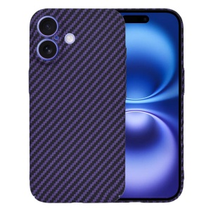 Husa pentru iPhone 16 - Techsuit Carbonite FiberShell - Purple - Img 1