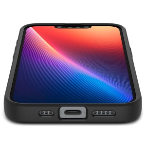 Husa pentru iPhone 16e - Spigen Liquid Air - Matte Black - Img 7