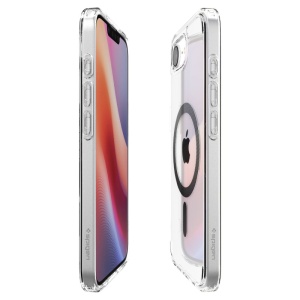 Husa pentru iPhone 16e - Spigen Ultra Hybrid MagSafe - Carbon Fiber - Img 6