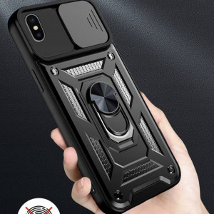 Husa pentru iPhone X / iPhone XS - Techsuit CamShield Series - Black - Img 5
